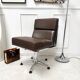 Fauteuil 70’s Skaï marron