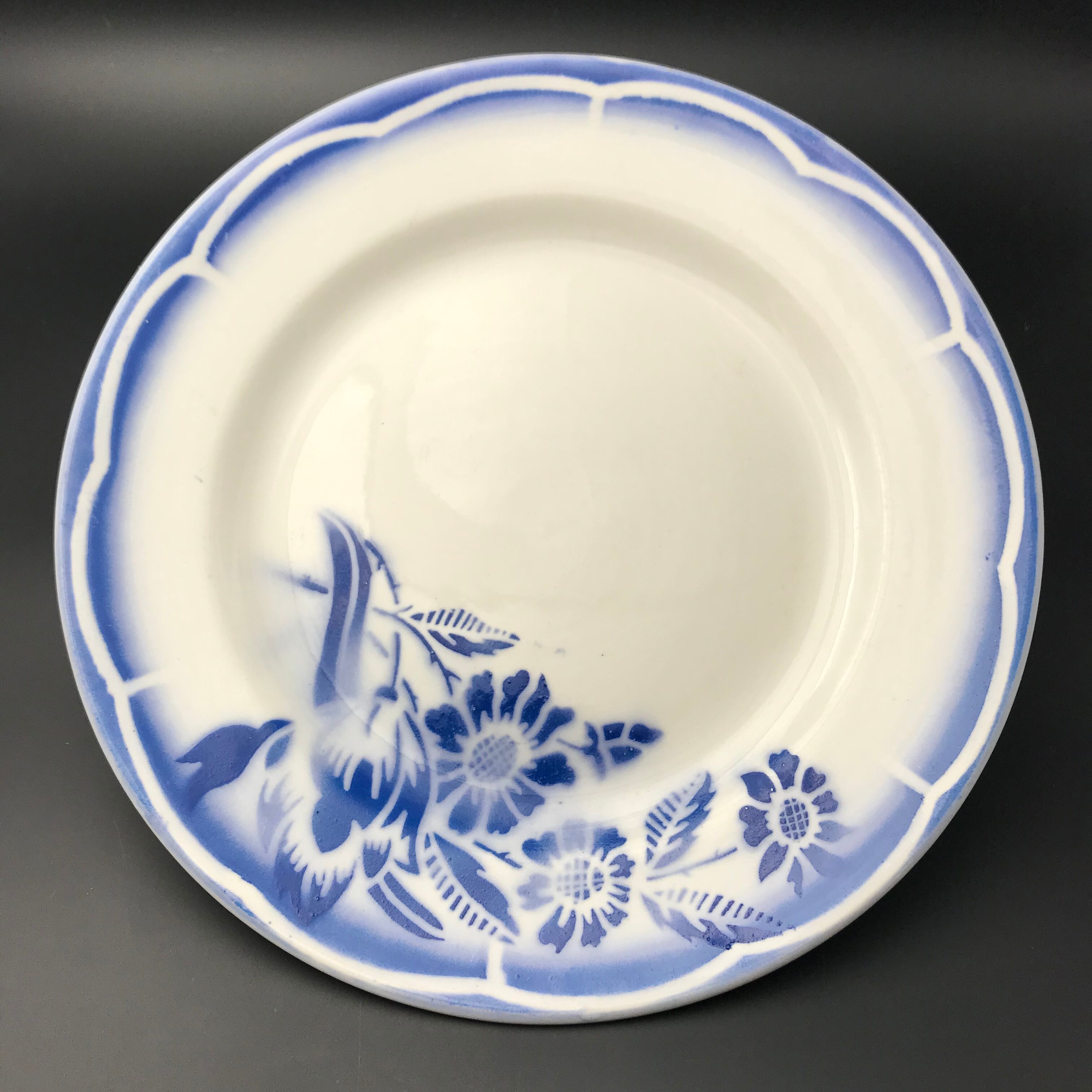 Flat plates (6)vintage model André