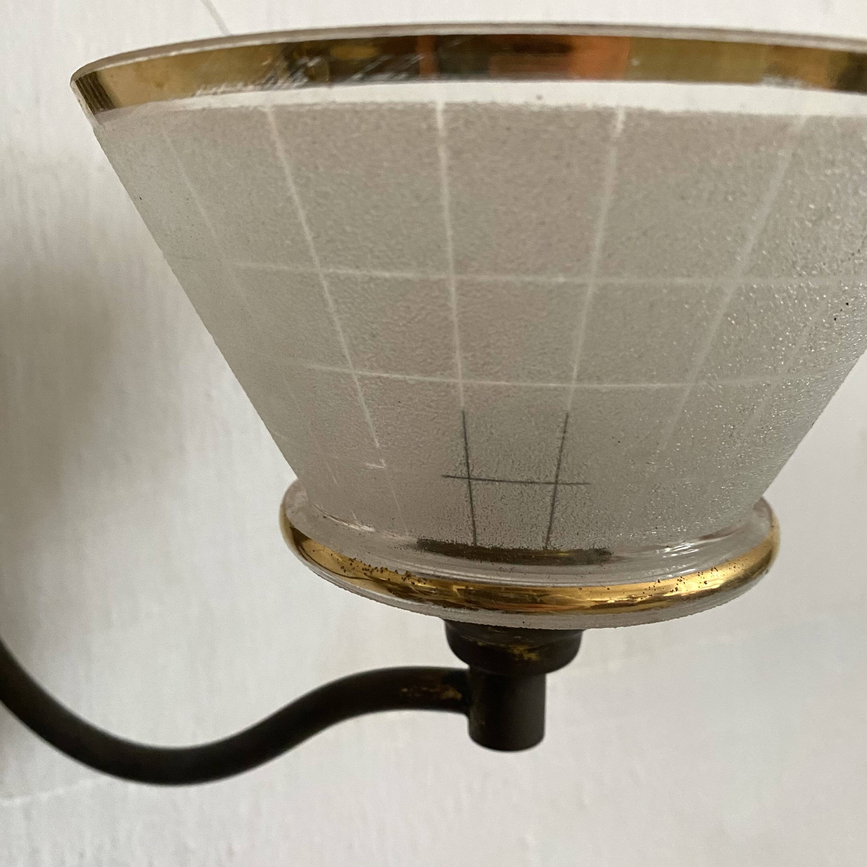 Double wall light, 2 lights, 30s -40s