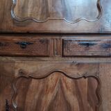 Louis XV standing man in walnut 18th century