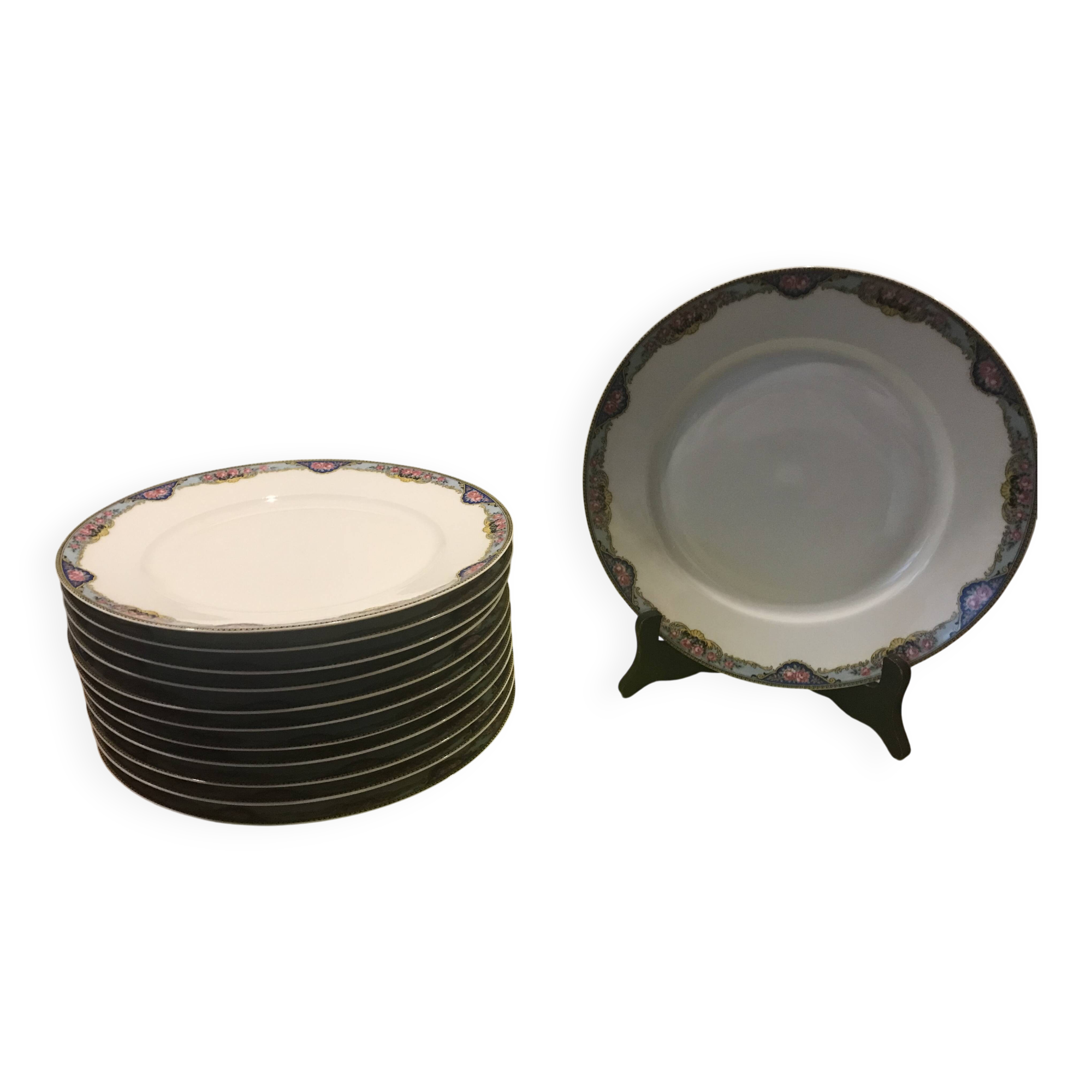 12 flat plates Havilland