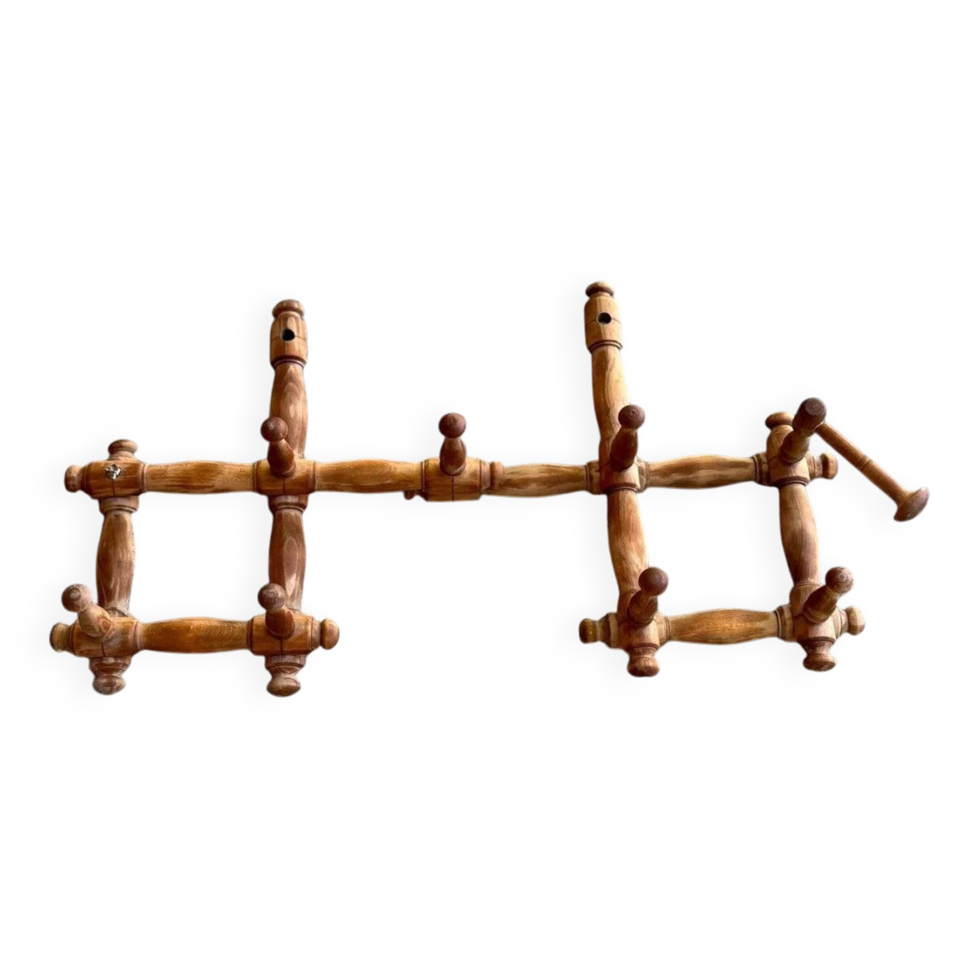 Wall mounted coat rack, 1930s