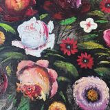 Painting bouquet of flowers
