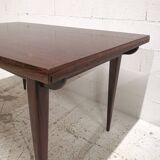 Scandinavian dining table, Rio rosewood, vintage design