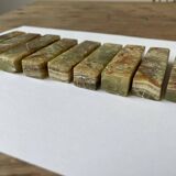 Set of 9 cutlery holders in Jade