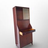 Italian wood and veneered mahogany sideboard/credenza, 1960s.