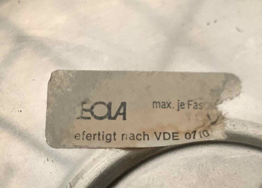 Chrome ceiling or wall lamp Space Age by Gaetano Sciolari for Leola, Germany, 1970s, set of 2