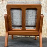 60s 70s Teak Easy Chair Juul Kristensen Danish Denmark Design