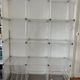 Vintage Plexiglas shelf, bookcase