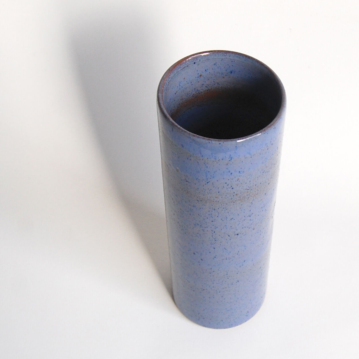 Vase blue roller Antonio Lampecco