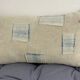 Coussin en toile ancienne style Kilim