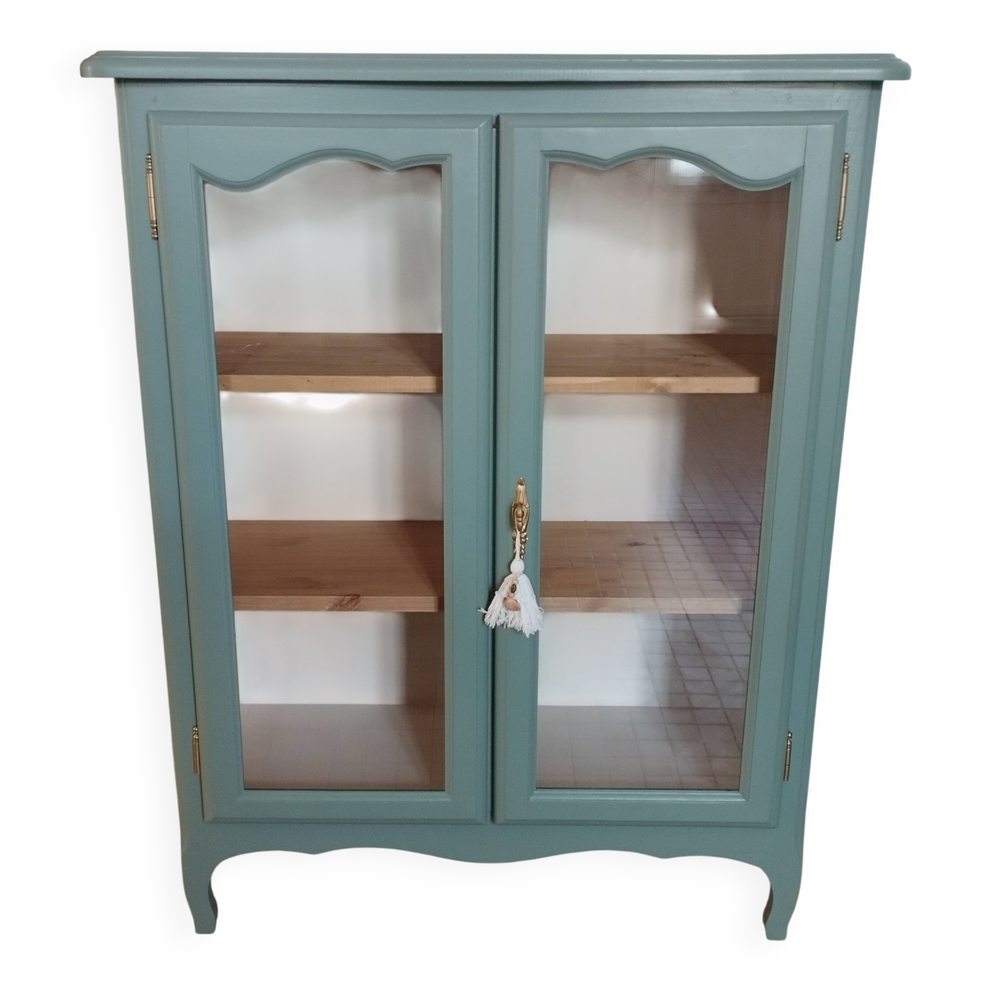 Vintage library display case