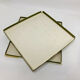 Christofle "Rosace" silver-plated trivet - With gold box