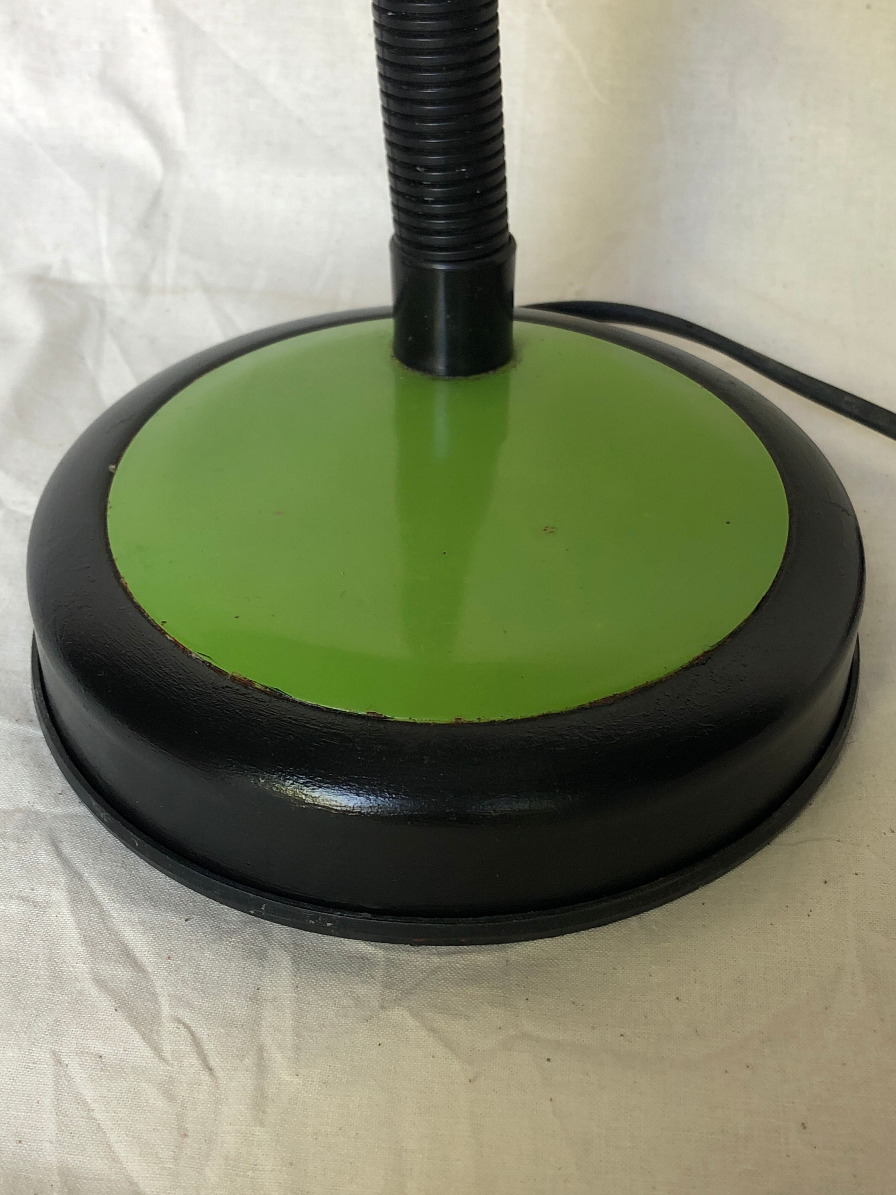 Desk lamp Veneta Lumi green, 70s / 80s
