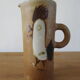Ceramic jug jug decanter signed La Colombe 70s