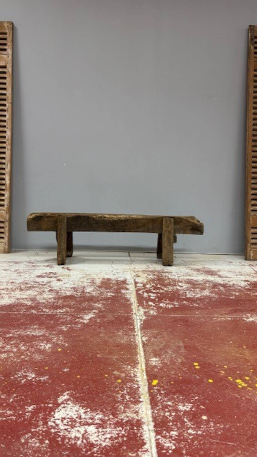 Wooden bench - Old beam
