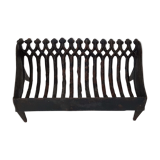 Old cast iron log door