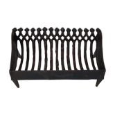 Old cast iron log door