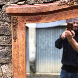 Mirror 168x110 era 1925 , bevelled ice