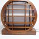 Vintage Asian teak bookcase