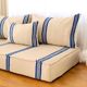 Handmade Moroccan Boujaad Kilim Floor Sofa
