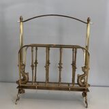 Brass magazine holder