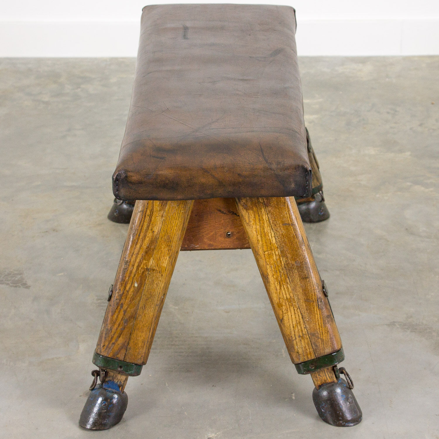Vintage gymnastics bench