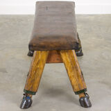 Vintage gymnastics bench