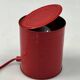 Vintage Red Tin Can Lamp, Ad Van Berlo, Vrieland Design, 1980s