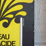 Poster "no water in acid"- chadebec
