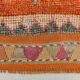 3x11 Burnt Orange Handknotted Hallway Rug, Turkish Vintage Runner Rug