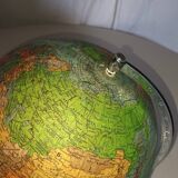 Illuminated terrestrial globe Perrina from the 1950s/60s.