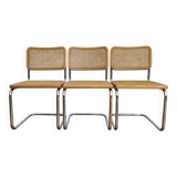 Lot of 3 ccesca b32 by marcel breuer made in italy