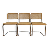 Lot de 3 ccesca b32 par marcel breuer made in italy