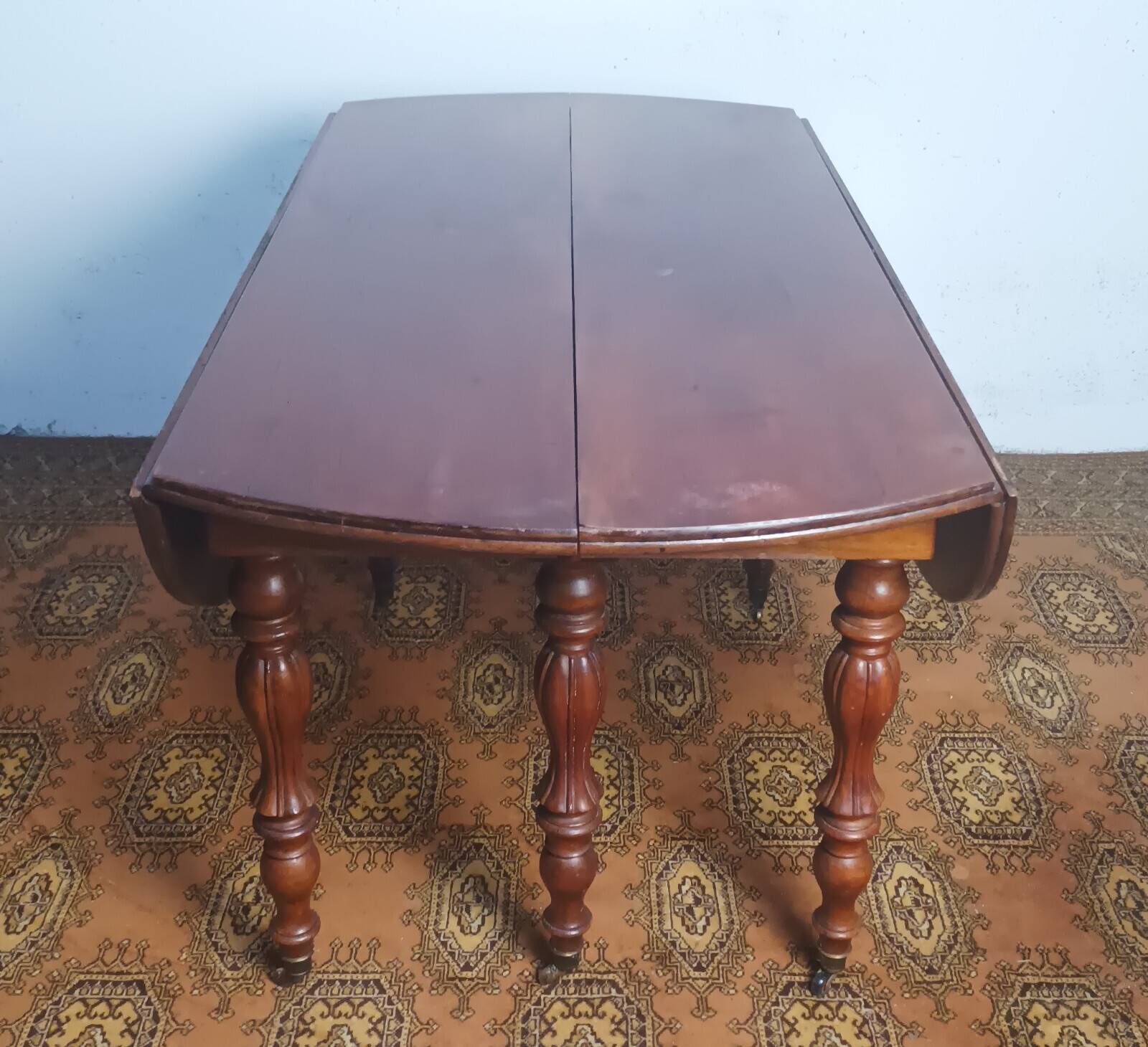 Louis Philippe period walnut table