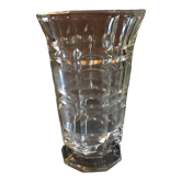 Pop-up Noël 2022 Vase en verre taillé datant du milieu XXème