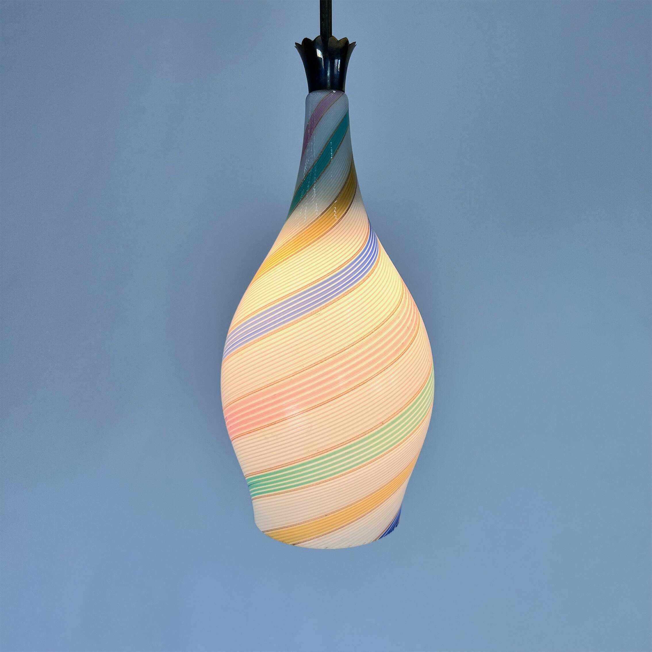 Mid Century Pendant, Murano, 1960s