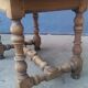 Table d'appoint rustique décapé