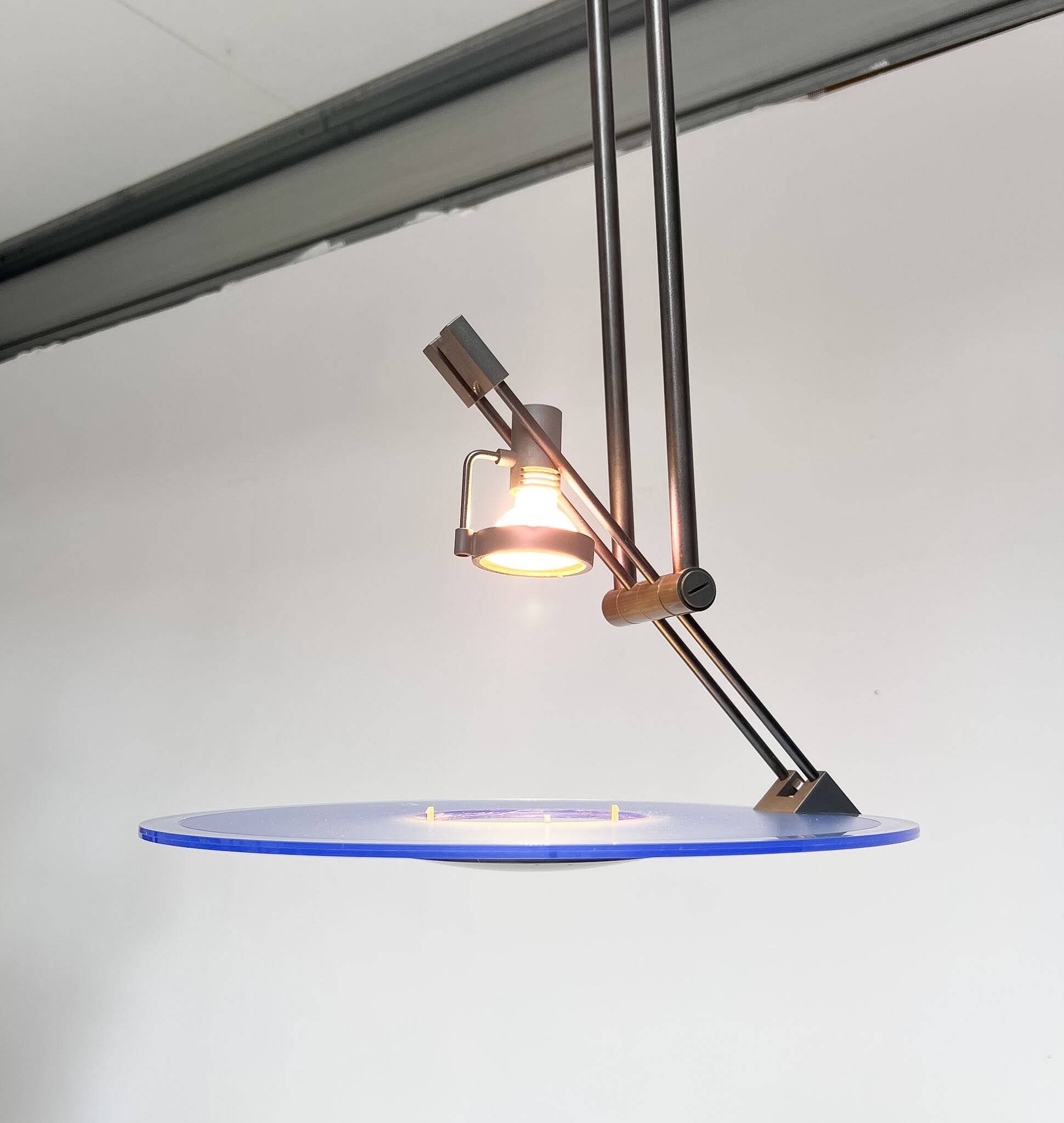 Philips Manhattan pendant lamp by Alfred van Elk, 1980s