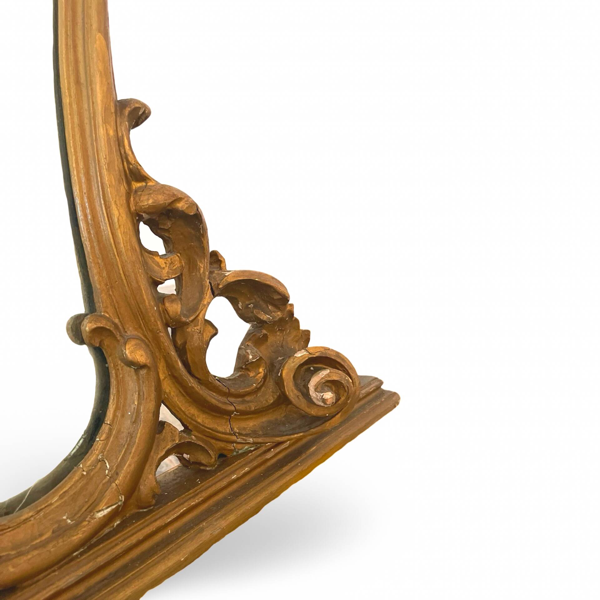 Baroque style wall mirror