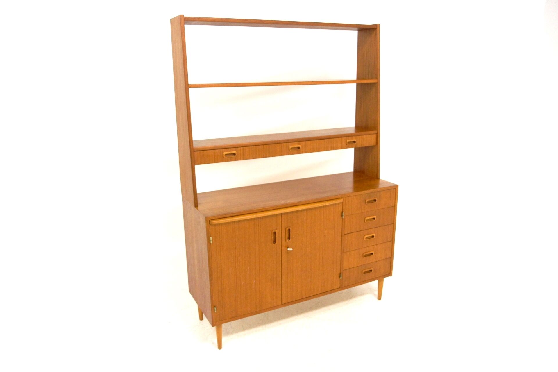 Secrétaire scandinave en teck Suède 1960