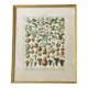 Decorative kitchen board - Fruit board - Golden frame