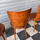Set of 10 Baumann bistro chairs