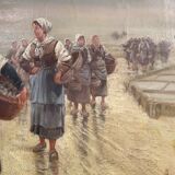 Signed painting, 20th century