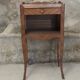 Louis XV style marquetry bedside table