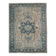 Tapis Persan Vintage Bleu Fait Main, Élégance Classique d’Iran, 293x391 Cm