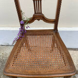 Pair of art deco chairs - tanned seat
