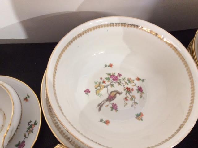 Table set Emaux de Limoges