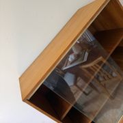 Vintage display cabinet bookshelf