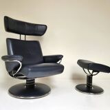 Stressless Jazz relax armchair Large with ottoman